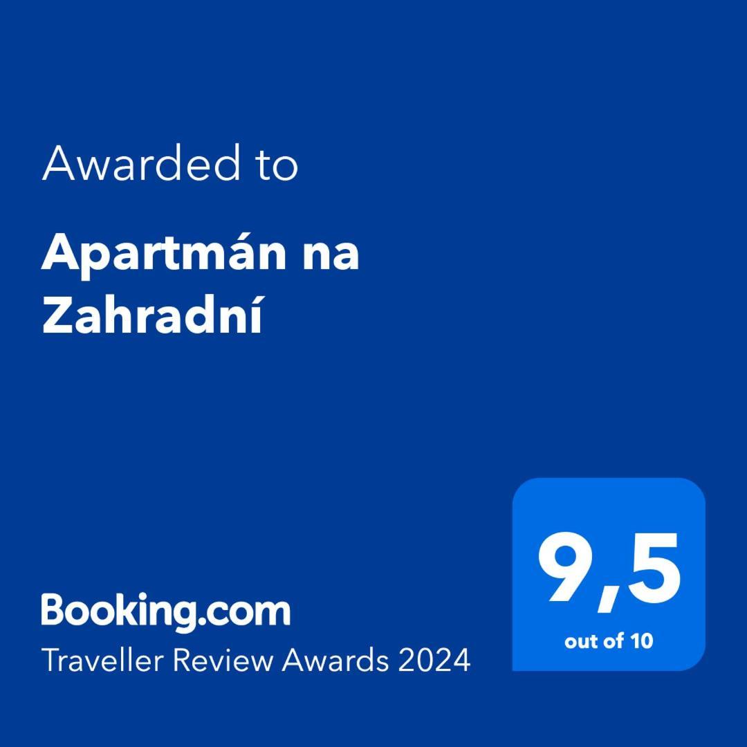 Apartman Na Zahradni 基约夫 外观 照片